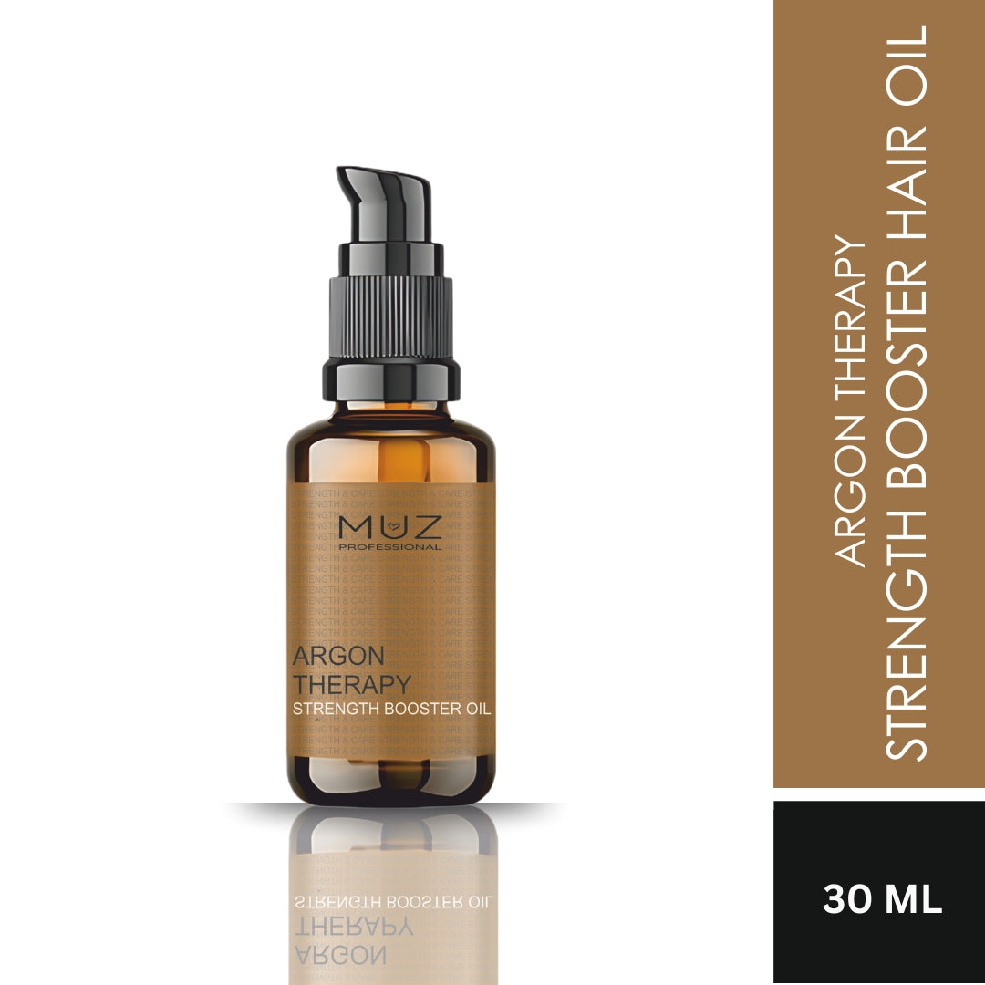 MUZ PROFESSIONAL ARGON THERAPY STRENGTH BOOSTER HAIR OIL 30 ML