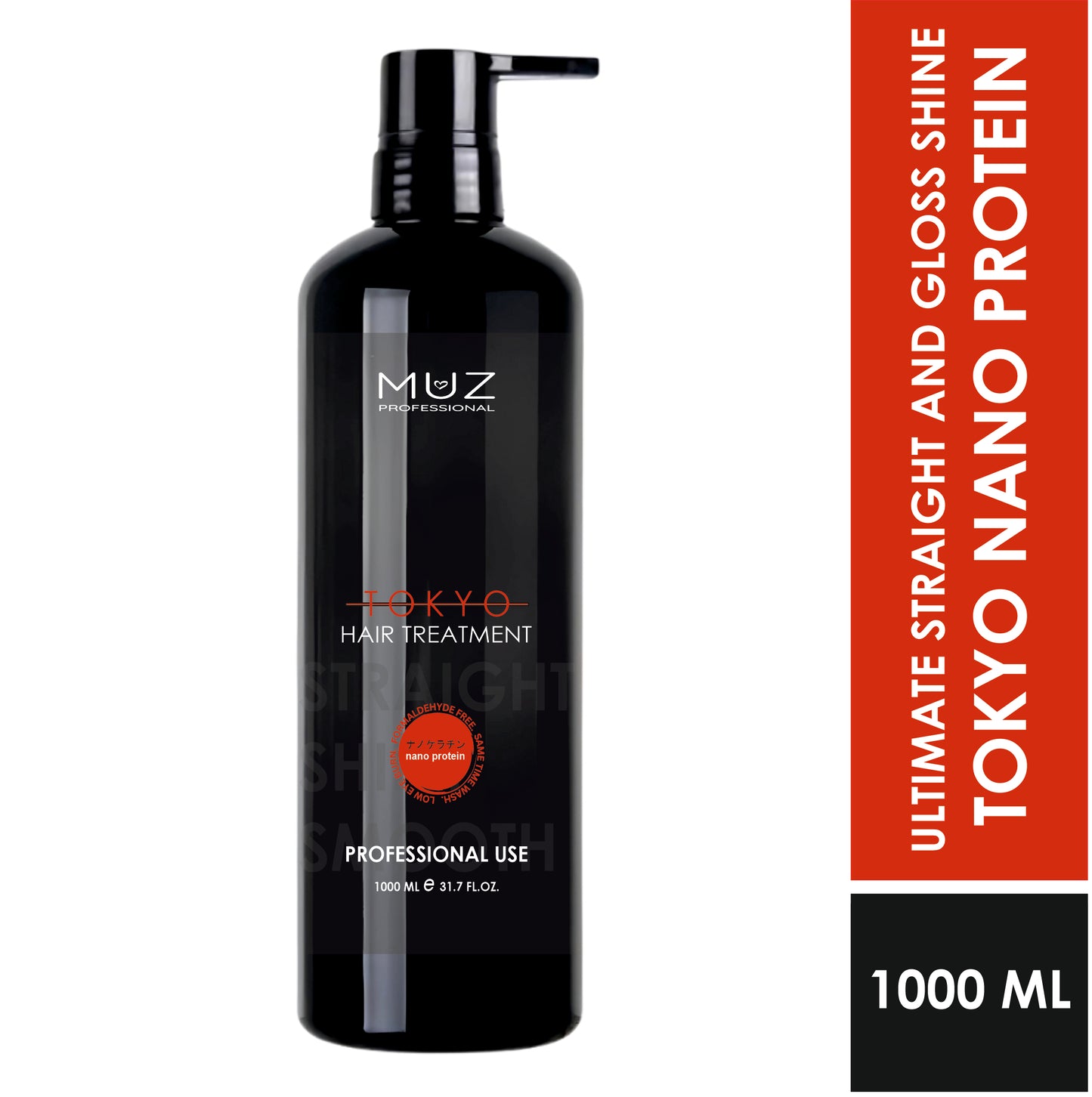 MUZ PROFESSIONAL TOKYO NANO PROTEIN HAIR TREATMENT 1000 ML
