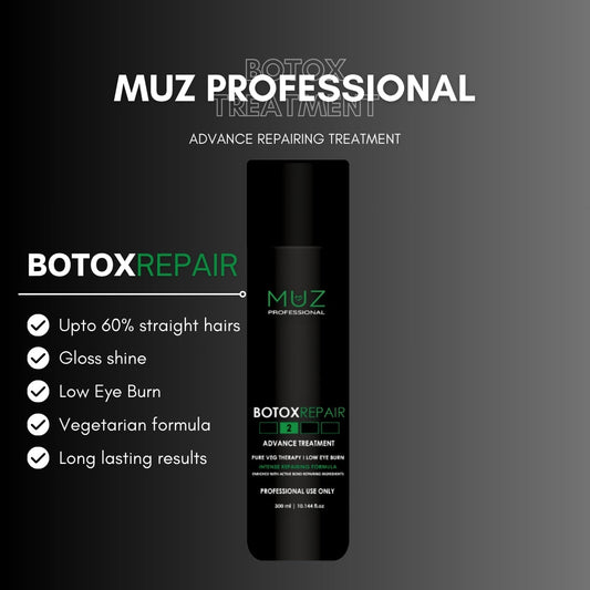 MUZ Professional Botox Treatment – The Future of Vegan Hair Repair and Smoothing