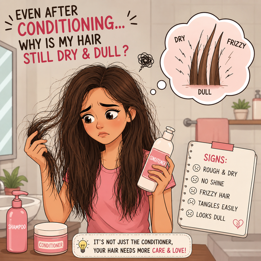 Why Is My Hair Dry Even After Conditioning? 9 Reasons and Easy Solutions