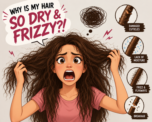 Why Does Hair Become Damaged? The Real Story Behind Frizz, Dryness &amp; Breakage