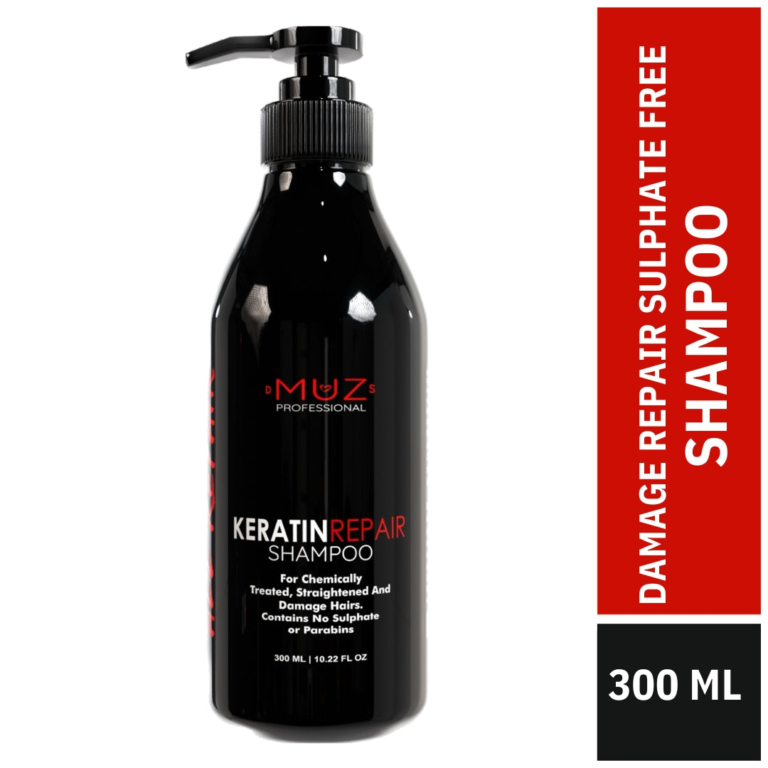 MUZ PROFESSIONAL KERATIN REPAIR SHAMPOO 300 ML