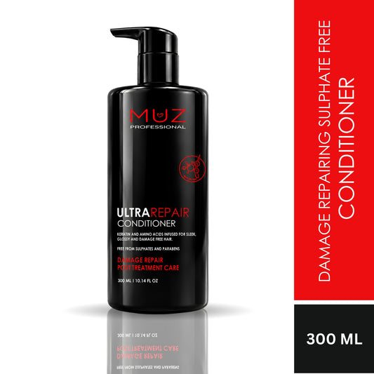 MUZ PROFESSIONAL ULTRA REPAIR CONDITIONER – CONDITIONER FOR DRY, DAMAGED & CHEMICALLY TREATED HAIR