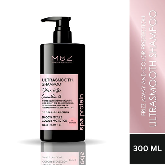 MUZ PROFESSIONAL SPA PROTEIN ULTRASMOOTH SHAMPOO 300 ML