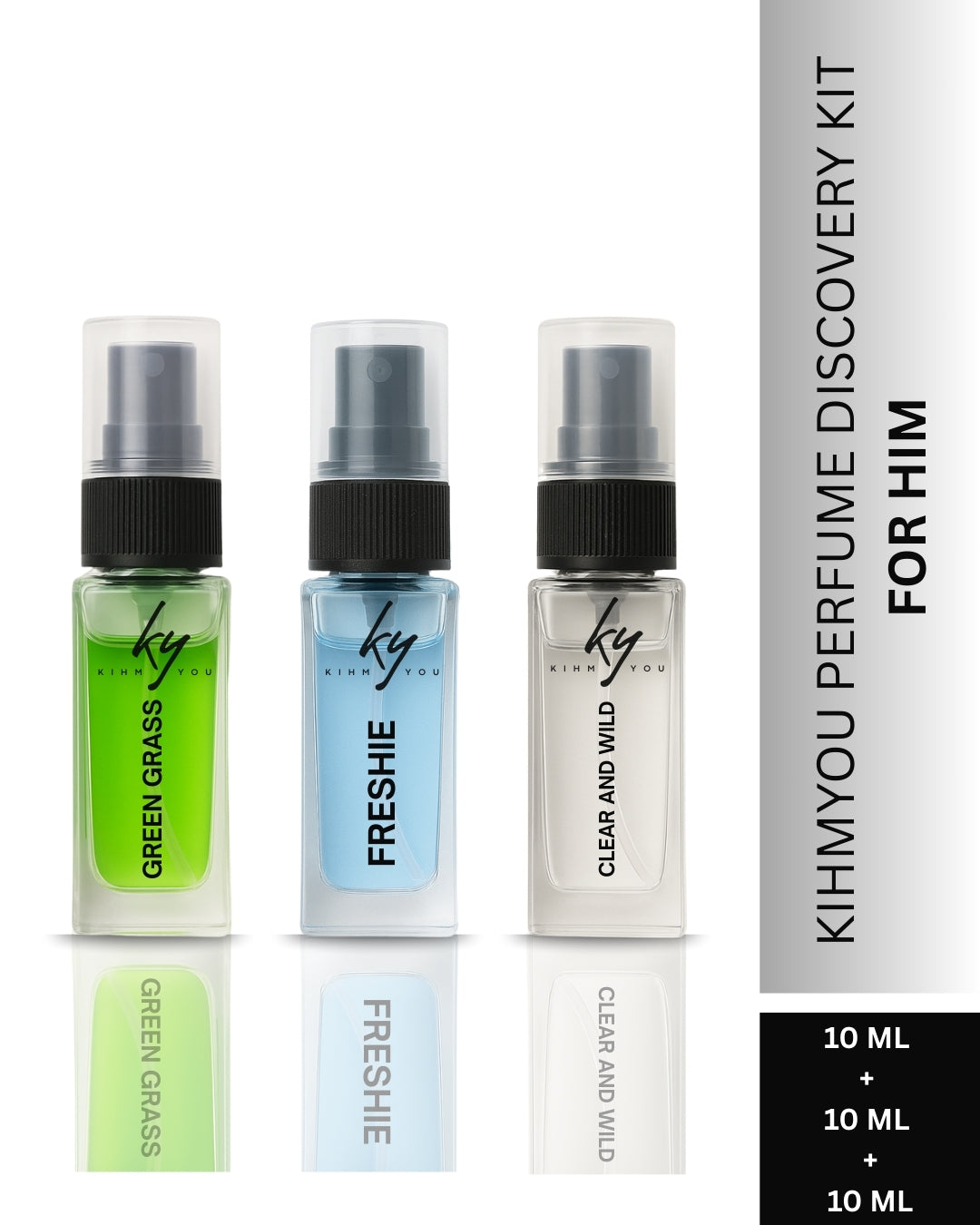 KIHMYOU PERFUME DISCOVERY KIT FOR HIM 10 ML EACH 30 ML NET