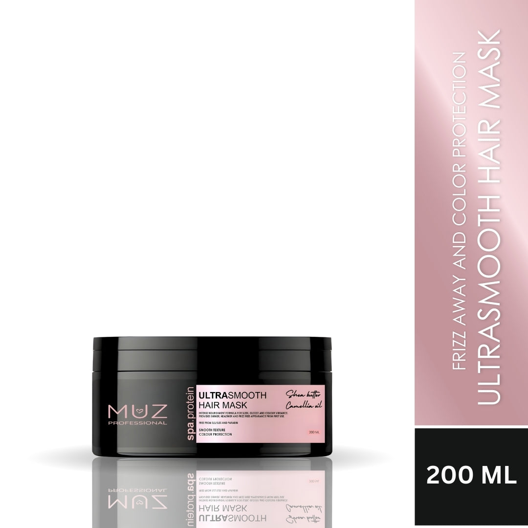 MUZ PROFESSIONAL SPA PROTEIN ULTRASMOOTH HAIR MASK 200 ML