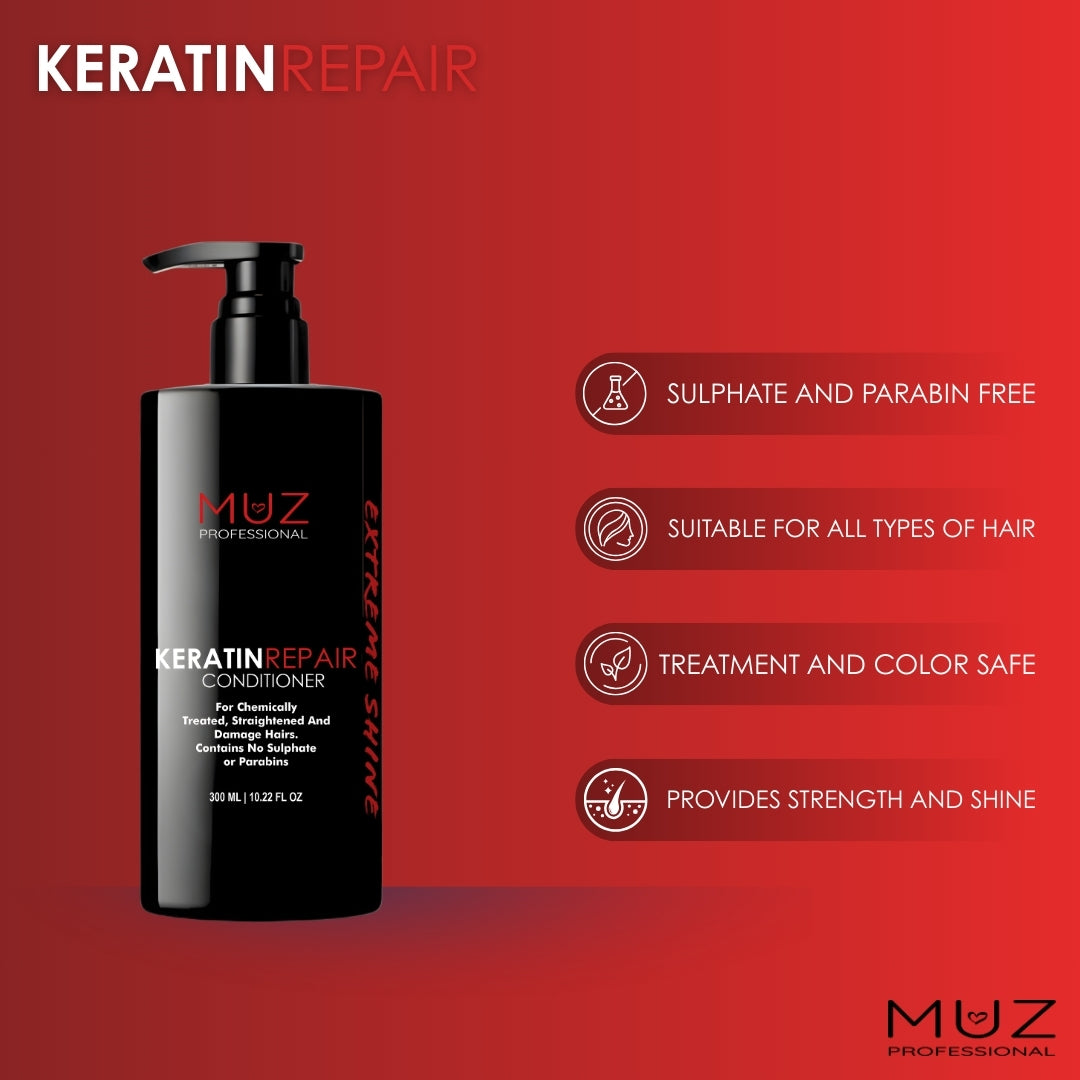 MUZ PROFESSIONAL KERATIN REPAIR CONDITIONER 300 ML