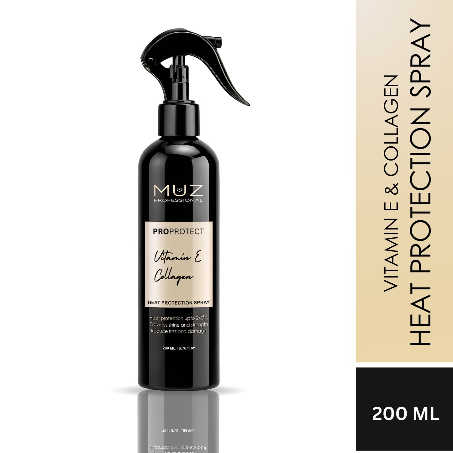 MUZ PROFESSIONAL PRO PROTECT HEAT PROTECTION STYLING SPRAY 200 ML