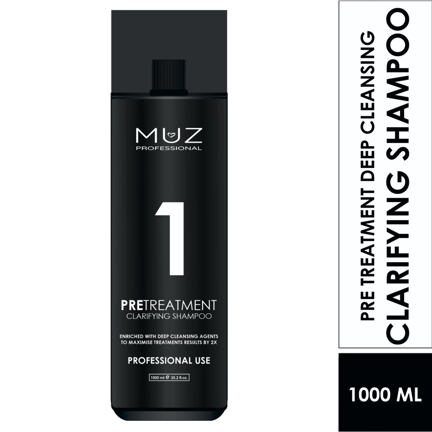 MUZ PROFESSIONAL CLARYFYING SHAMPOO 1000 ML
