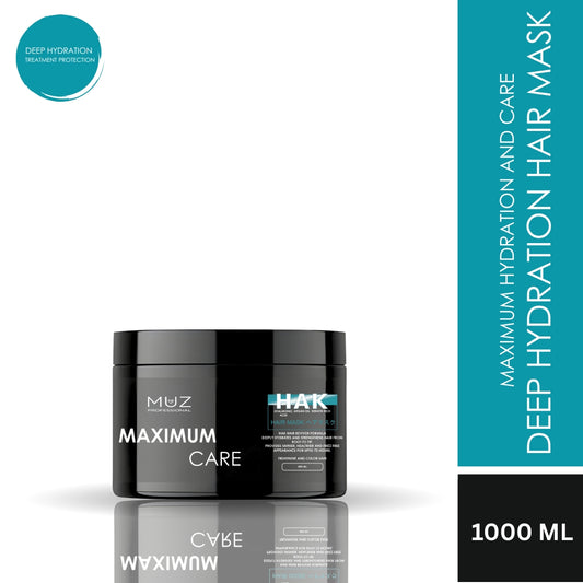 MUZ PROFESSIONAL MAXIMUM CARE HAK INFUSED HAIR MASK 500 ML