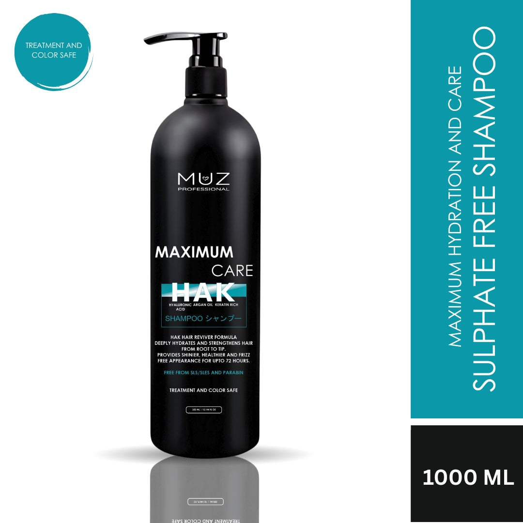 MUZ PROFESSIONAL MAXIMUM CARE HAK INFUSED SHAMPOO 1000 ML